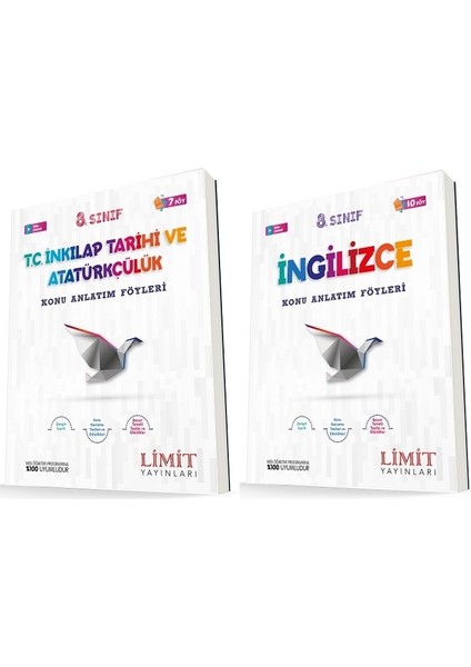 8. Sınıf Inkılap - Ingilizce Konu Föyleri Seti 2 Kitap