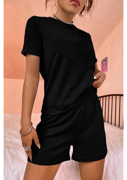 Only Trendwear Love Yourself Baskı Şort Takım fiyatları