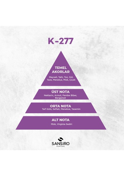 K-277 Kadın Parfüm 50ML Edp
