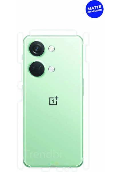 Oneplus Nord N30 Tpu Mat Arka Yan Koruyucu Film