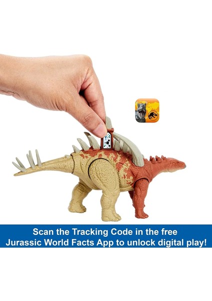 Jurassic World Dino Trackers Gigantspinosaurus Aksiyon Figürü - HLN68