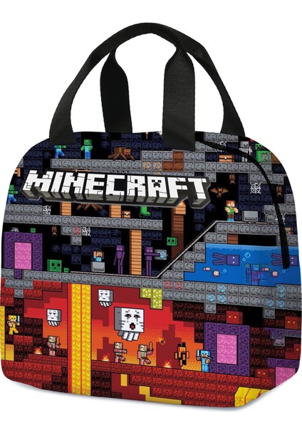 Minecraft Öğle Yemeği Çantası (Yurt Dışından)