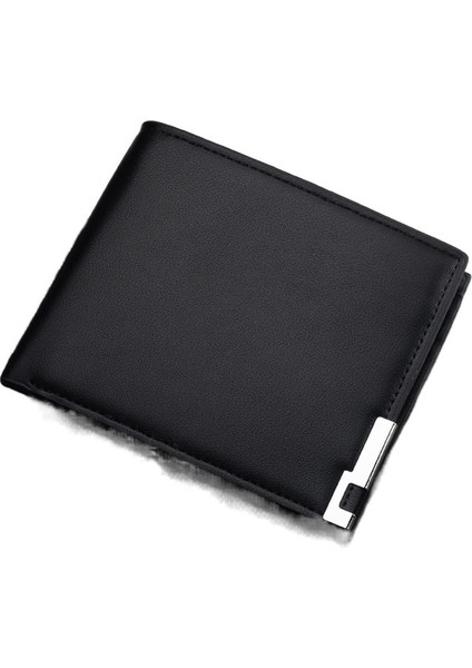 Erkek Demir Kenar Kompakt Cüzdan (Yurt Dışından)