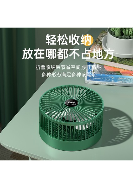 Usb Şarj Standı Katlanır Küçük Fan Taşınabilir Ev Masaüstü Mini Fan (Yurt Dışından) fırsatları