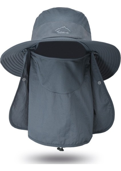 Yuekeda Açık Havada Çabuk Kuruyan Güneş Koruyucu Nefes Alabilen Güneş Şapkası Pembe (Yurt Dışından)