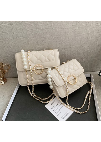 Yaz Mini Çanta Yeni Moda Inci Zincir Çanta (Yurt Dışından)