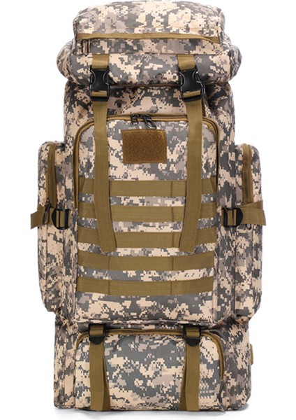 Büyük Kapasiteli Su Geçirmez Kamuflaj Yürüyüş Çantası (Yurt Dışından)