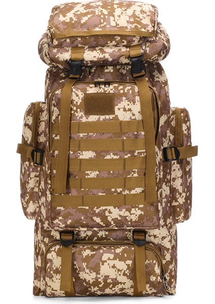Büyük Kapasiteli Su Geçirmez Kamuflaj Yürüyüş Çantası (Yurt Dışından)