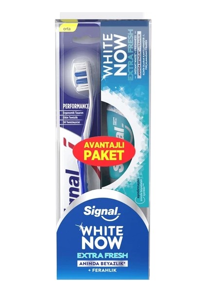 Diş Macunu 75 Ml. + Diş Fırçası Ekstra Fresh