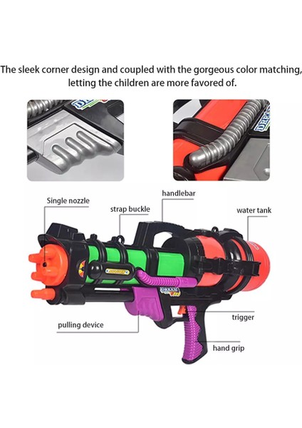 Çocuk Oyuncağı Su Tabancası Songkran Eser Plaj Oyuncağı (Yurt Dışından)