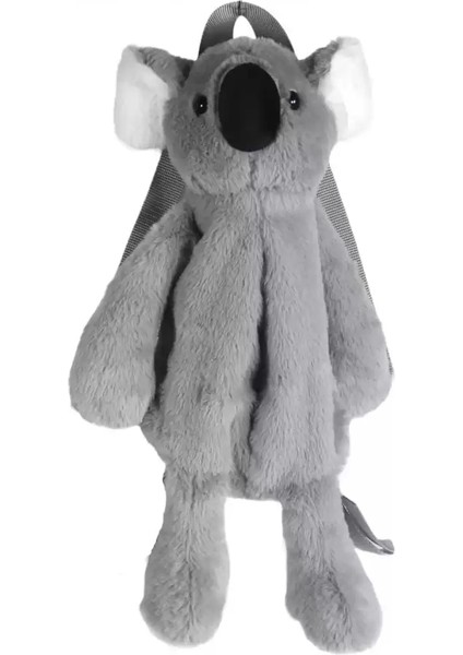 Koala Peluş Çanta Gri