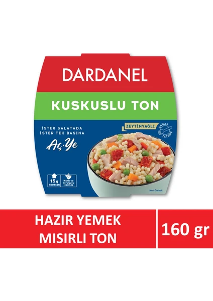 Aç Ye Kuskuslu Ton Balığı 160 gr