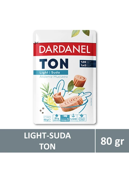 Light Ton Balığı Poşet 80 gr