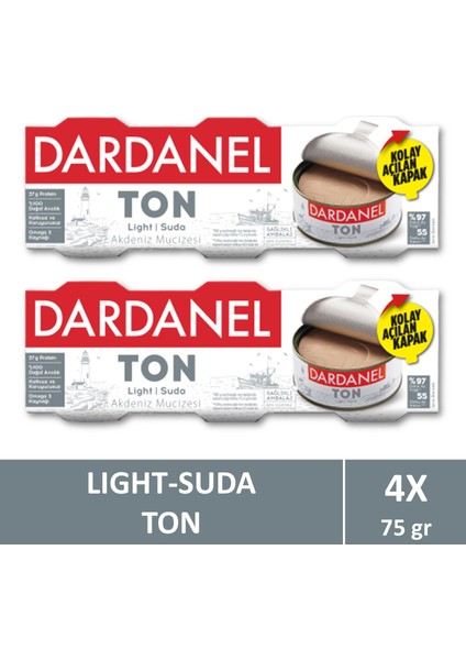 Light Ton Balığı 3x75 gr x 2 Adet