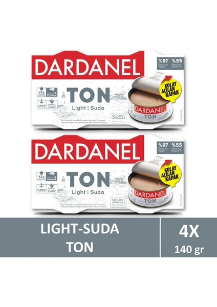 Ligtht Ton Balığı 2x140 gr x 2 Adet