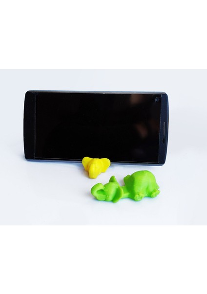 Fil Anahtarlık ve Telefon Standı