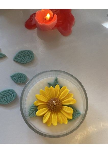 Ayçiçeği Tasarım Mum modelleri