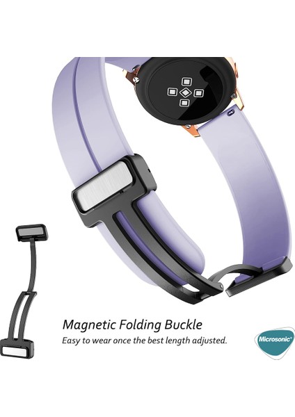 Garmin Venu Kordon Ribbon Line Koyu Gri