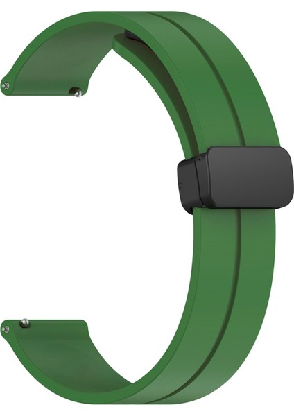 Realme Watch S Pro Kordon Ribbon Line Yeşil