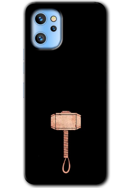 Reeder S19 Max Pro Kılıf Hd Desen Baskılı Arka Kapak - Thor Çekiç