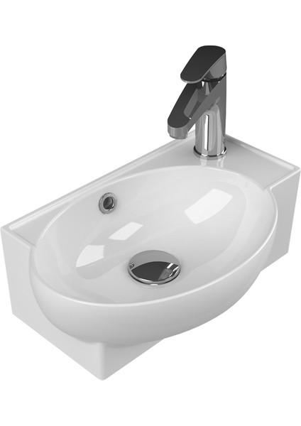 Mini Köşe Lavabo, 28*45 cm