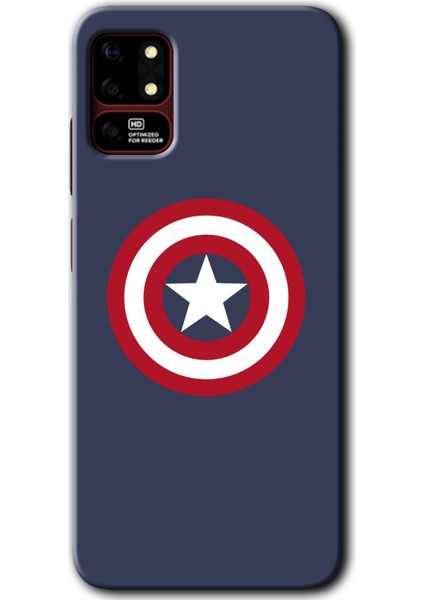 Reeder S19 Max Kılıf Hd Desen Baskılı Arka Kapak - Captain!