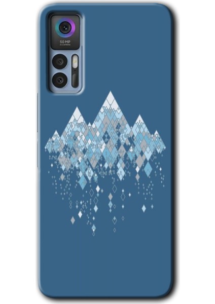 Tcl 30 Plus Kılıf Hd Desen Baskılı Arka Kapak - Iceberg