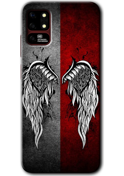 Reeder S19 Max Kılıf Hd Desen Baskılı Arka Kapak - Lucifer