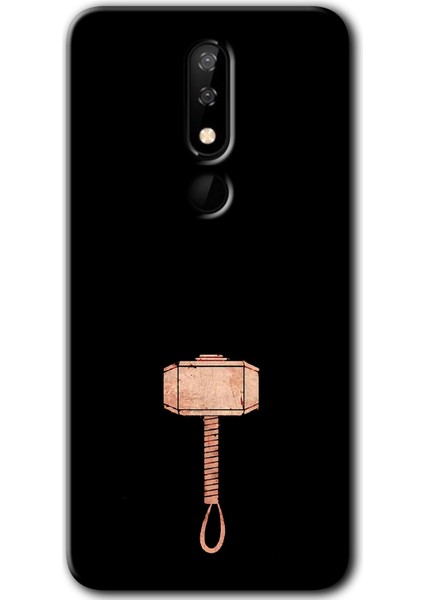 Casper Via P3 Kılıf Hd Desen Baskılı Arka Kapak - Thor Çekiç