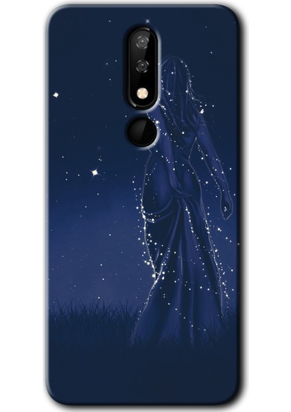 Casper Via P3 Kılıf Hd Desen Baskılı Arka Kapak - Gecenin Kraliçesi