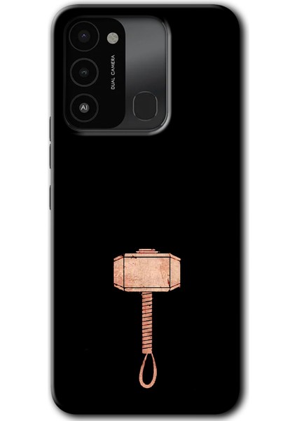 Tecno Spark 8c Kılıf Hd Desen Baskılı Arka Kapak - Thor Çekiç