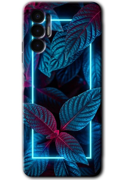 Tecno Pova 3 Kılıf Hd Desen Baskılı Arka Kapak - Mekanik Yaprak 4