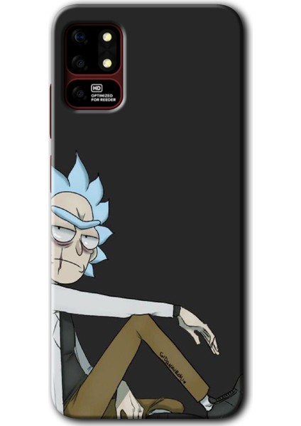 Reeder S19 Max Kılıf Hd Desen Baskılı Arka Kapak - Rick