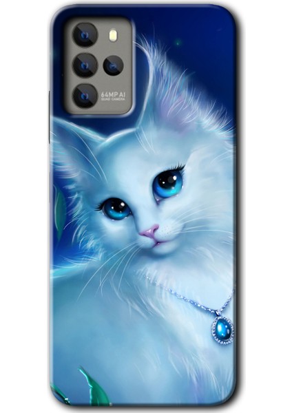 Omix X700 Kılıf Hd Desen Baskılı Arka Kapak - Cat Glance