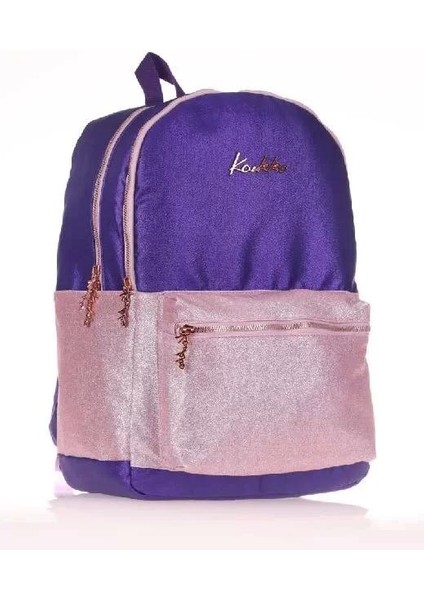 Sırt Çantası Amazıng Simli Mor K1578 / Kaukko