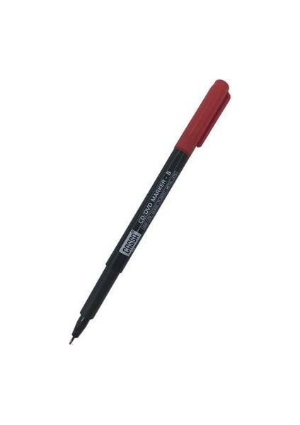 Asetat Kalemi Permanent Marker S Seri Kırmızı 8726 12'li Paket / Cassa