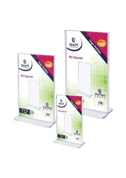 T Tipi Eko Dikey 55X90 mm / Mapi