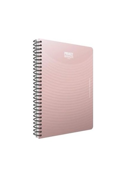 Project Spiralli Sert Kapak Defter 17X24 120 Yp Manager / Gıpta