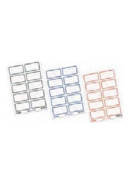 Okul Etiketi Frame Lacivert