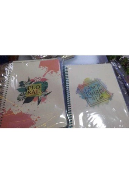 Defter Spiralli Içi Renkli 100 Yp A4 Spra4 / Liz