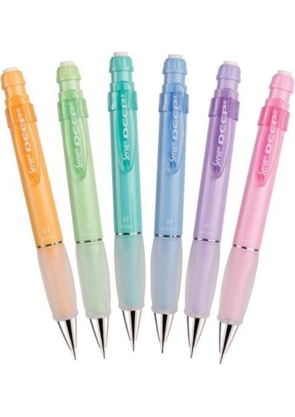 Versatil Kalem Deep Pastel Renk 0.7 mm 12'li Paket / Serve