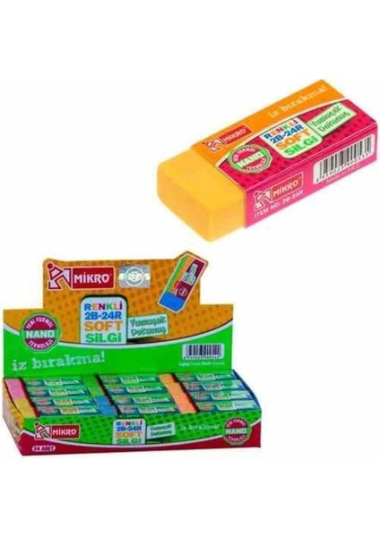 Silgi 24 Lü 2b 24R 24'lü Paket / Mikro