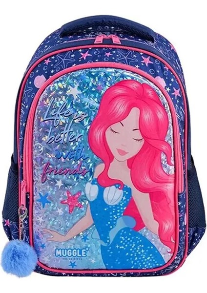 Okul Çantası Marmaid Lacivert Mu 8836 / Muggle