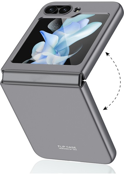 Samsung Galaxy Z Flip5 Dream Mirror Mor Için Gkk Ultra-Ince Telefon Kılıfı (Yurt Dışından)