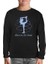 Born To Ice Skate Siyah Çocuk Sweatshirt 1