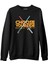 Best Player Ever Of The Chess Siyah Erkek Kalın Sweatshirt 1