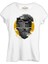 Sculpture Head In Wavy Style Beyaz Kadın Tshirt 1