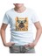 A Bulldog With Physics Quote Beyaz Çocuk Tshirt 1