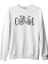 Cool Bicycle Beyaz Erkek Kalın Sweatshirt 1