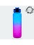 Bottleboss Renk Geçişli Sızdırmaz Kapak Motivasyon Matarası 1 Litre Sticker Hediyeli 1